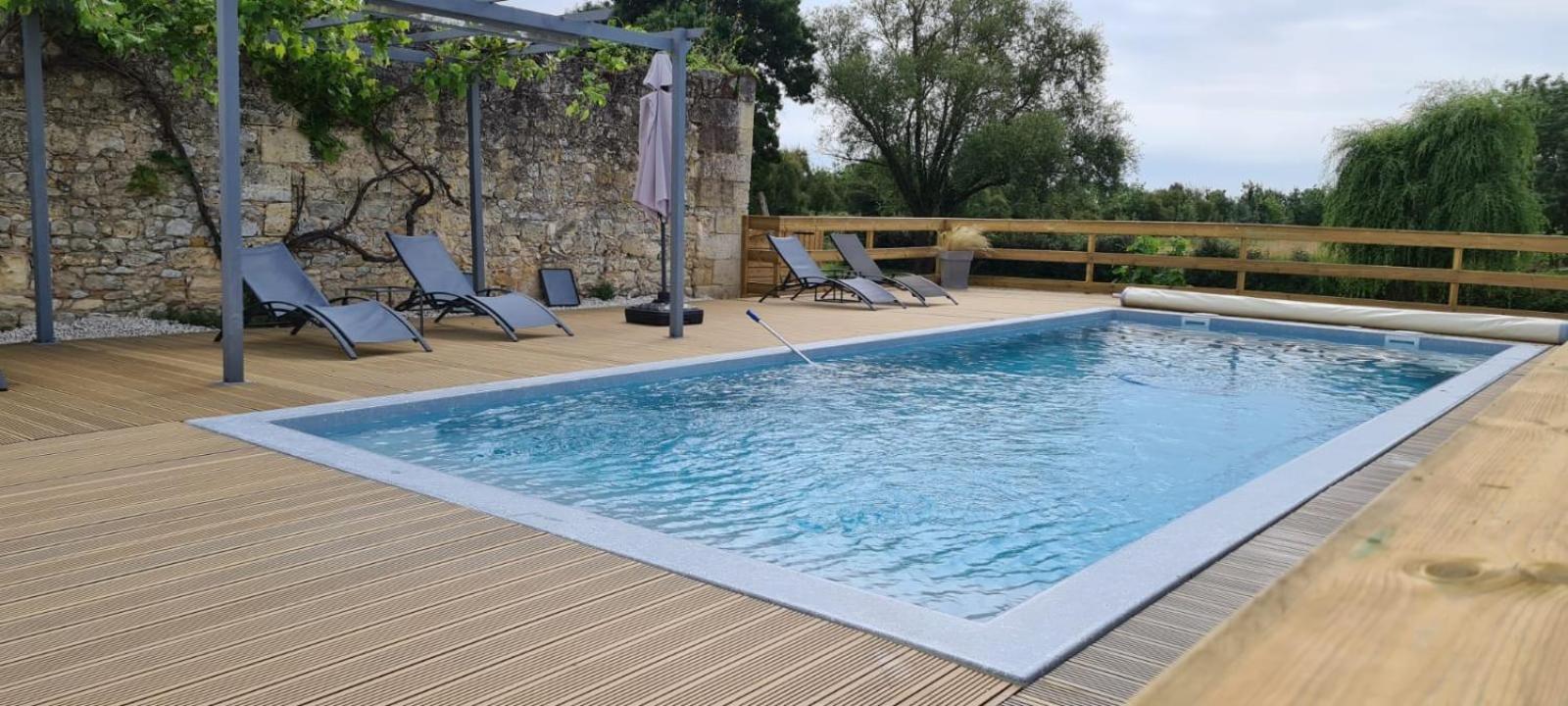 הוילה Jau-Dignac-et-Loirac Domaine Des Pres De Joussac - Protocole Sanitaire Strict מראה חיצוני תמונה