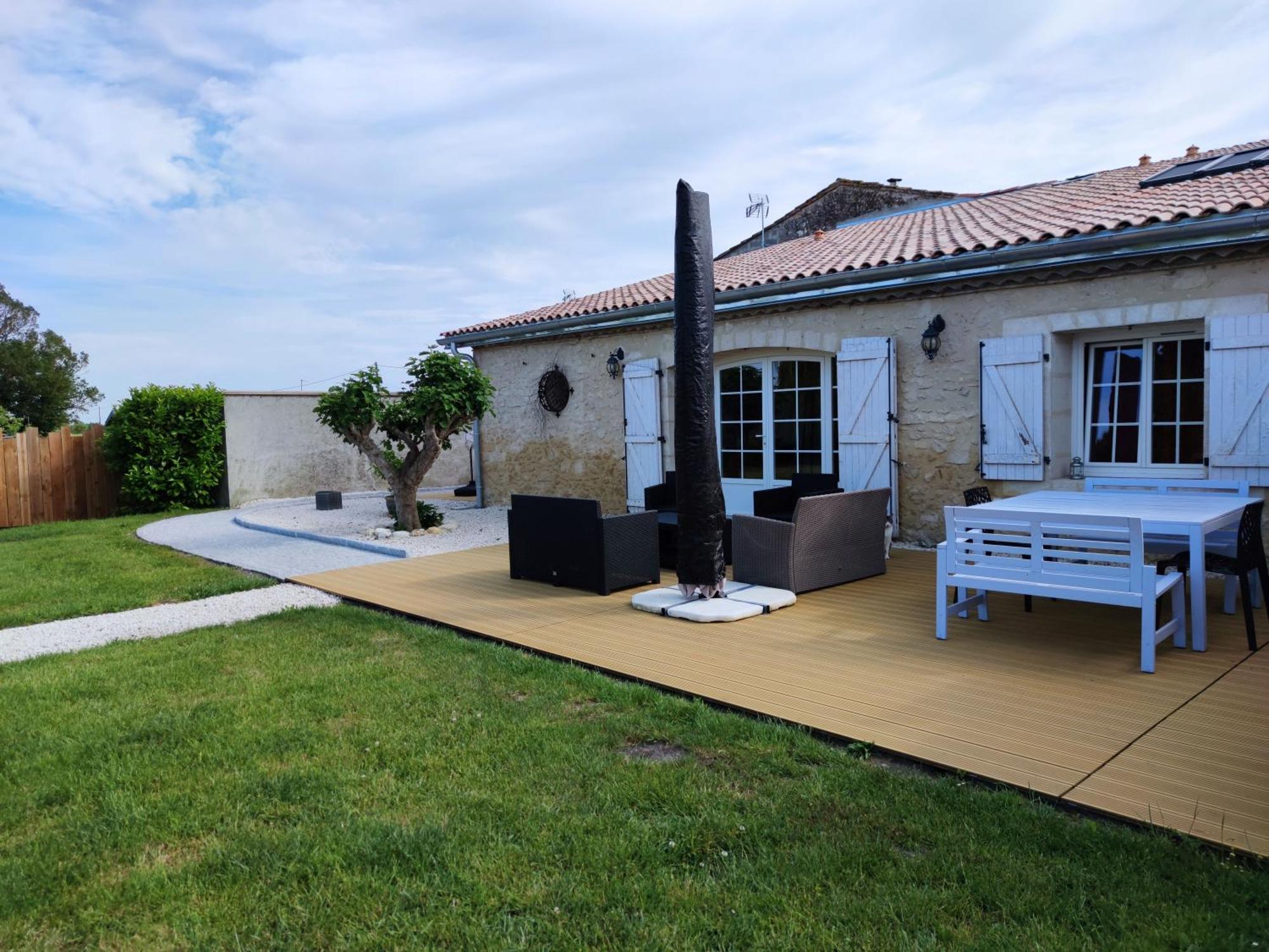 הוילה Jau-Dignac-et-Loirac Domaine Des Pres De Joussac - Protocole Sanitaire Strict מראה חיצוני תמונה